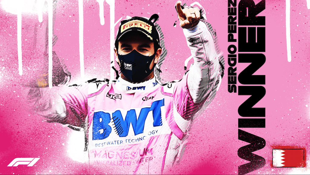 ‘Checo’ Pérez gana Gran Premio de Sakhir