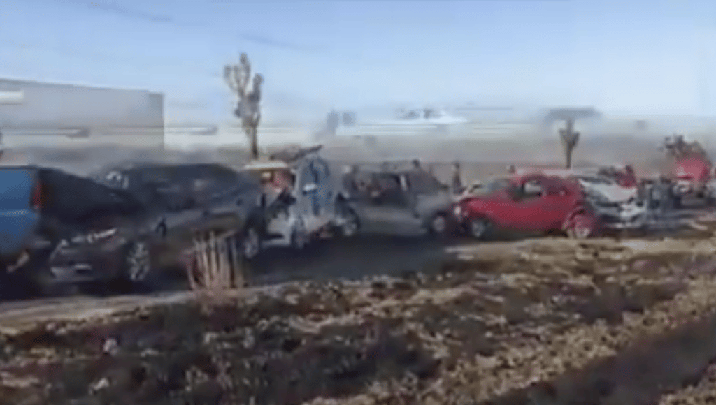 carambola en la carretera Mexico-Pachuca