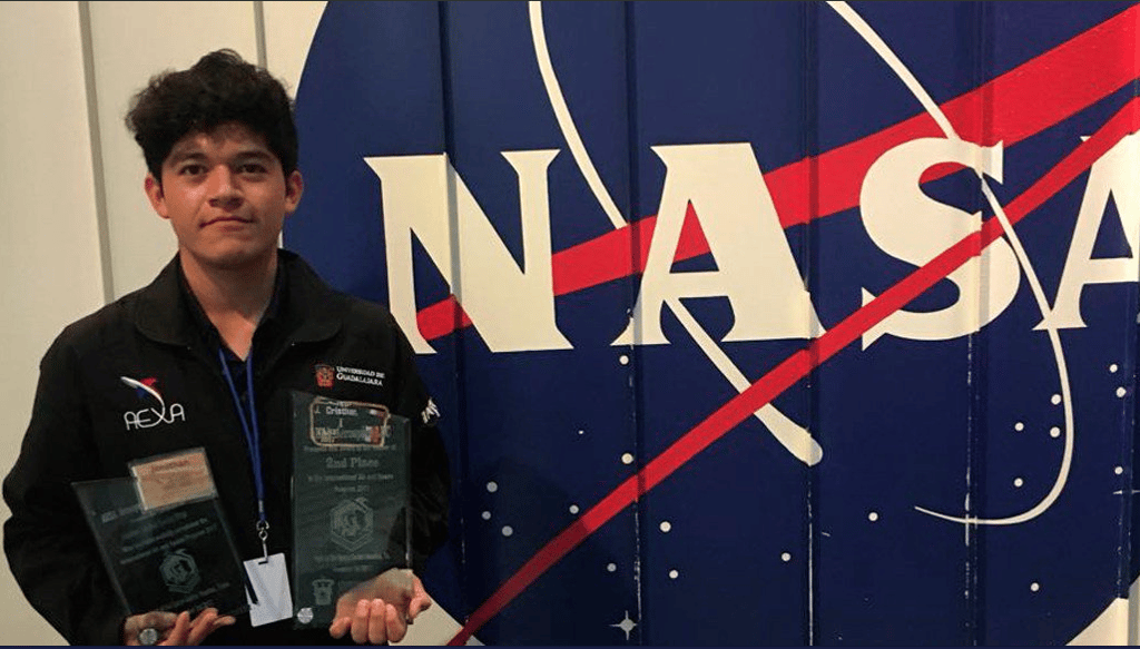 joven que fue a la NASA