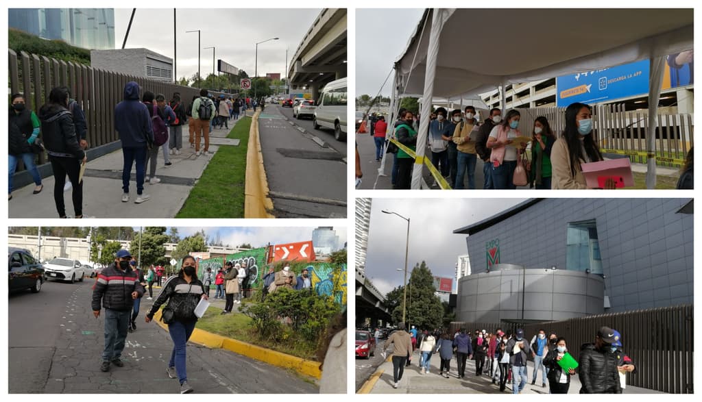 vacunación de jóvenes en Cuajimalpa