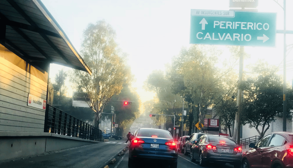 humo en la delegación tlalpan