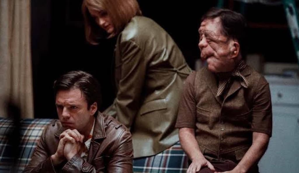 ¿Por qué ver la película Un hombre diferente con Sebastian Stan?  | Foto: A24