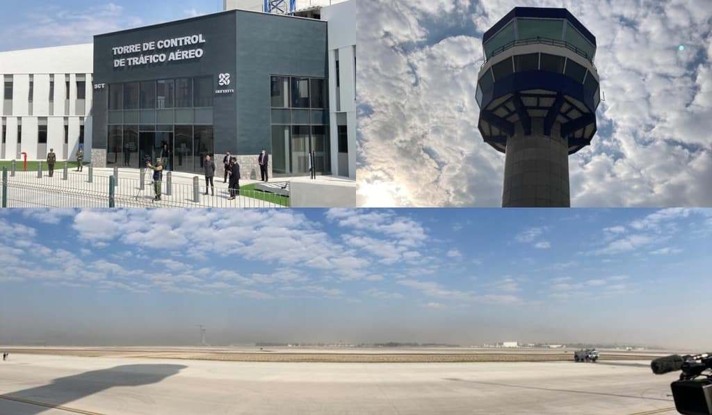 primera etapa del aeropuerto de santa lucía