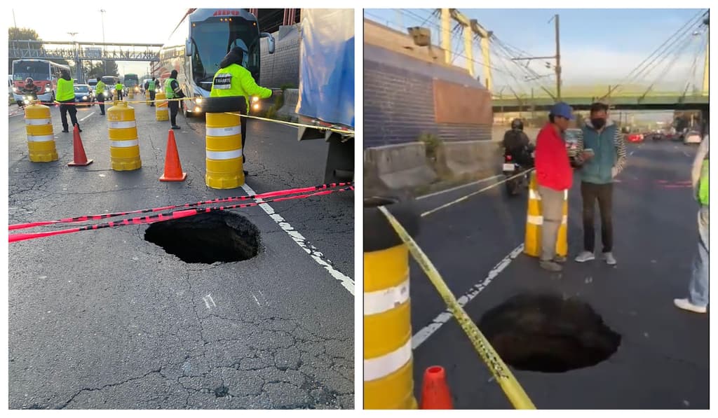 Socavón en Zaragoza