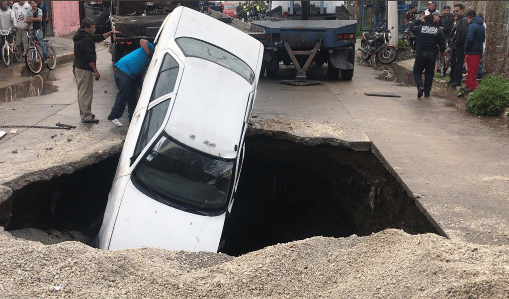 socavón en ecatepec