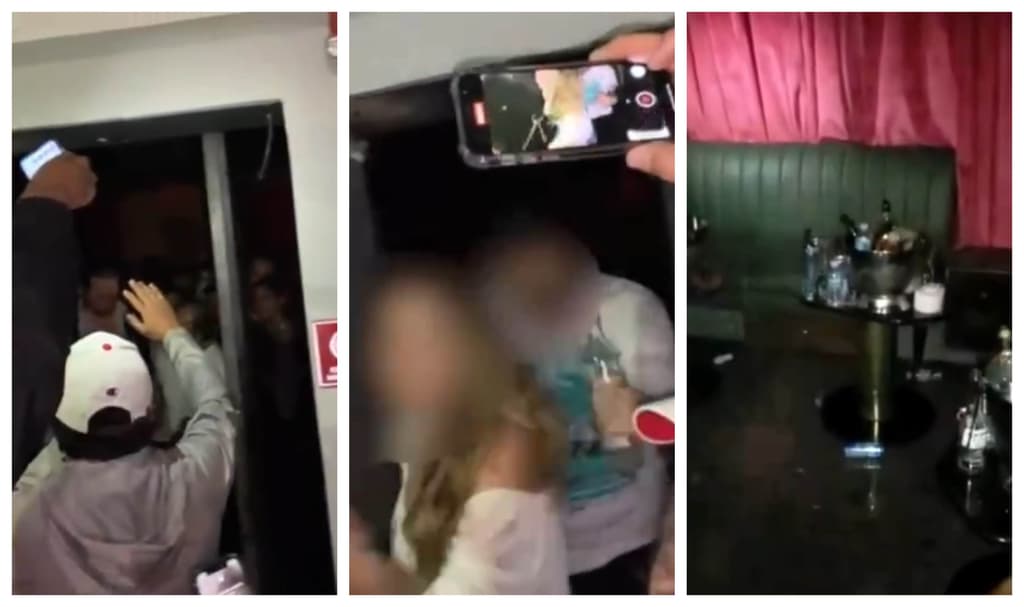 Fiesta clandestina en Las Lomas