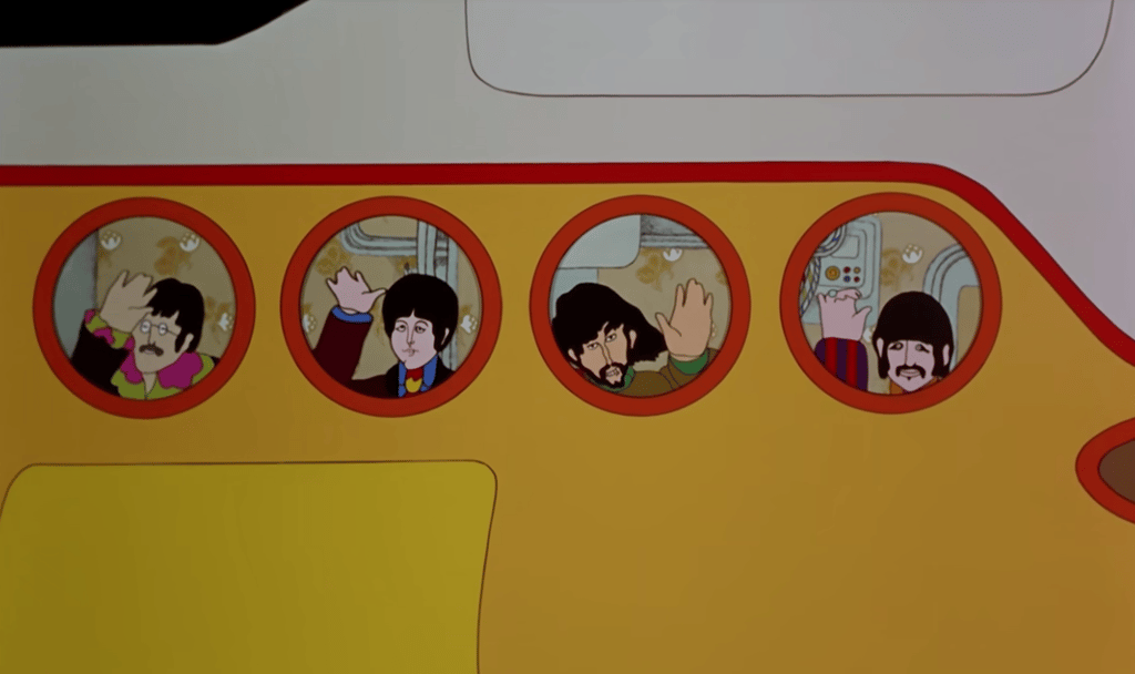 Yellow submarine con orquesta en vivo