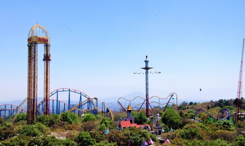 accidente en juego de six flags