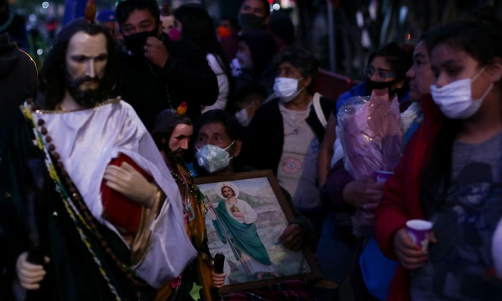 celebración de san judas en CDMX