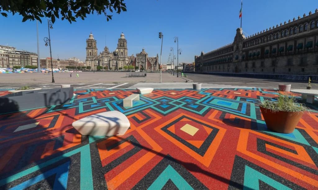 cambios en el zócalo de CDMX