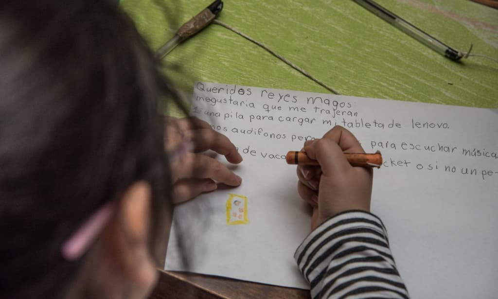 carta para los reyes magos