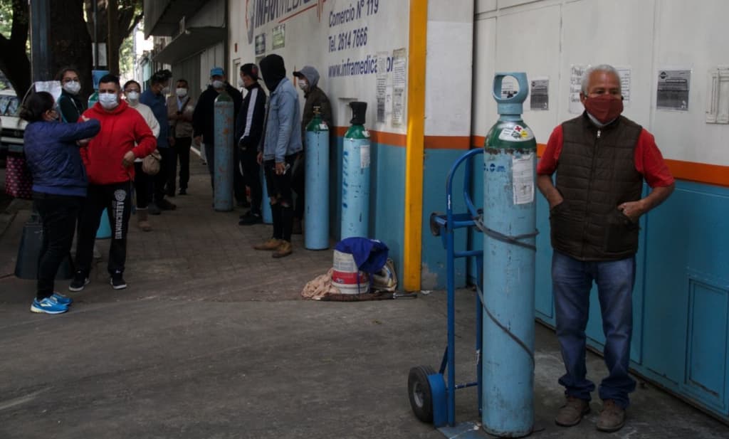 recarga de tanques de oxígeno gratis