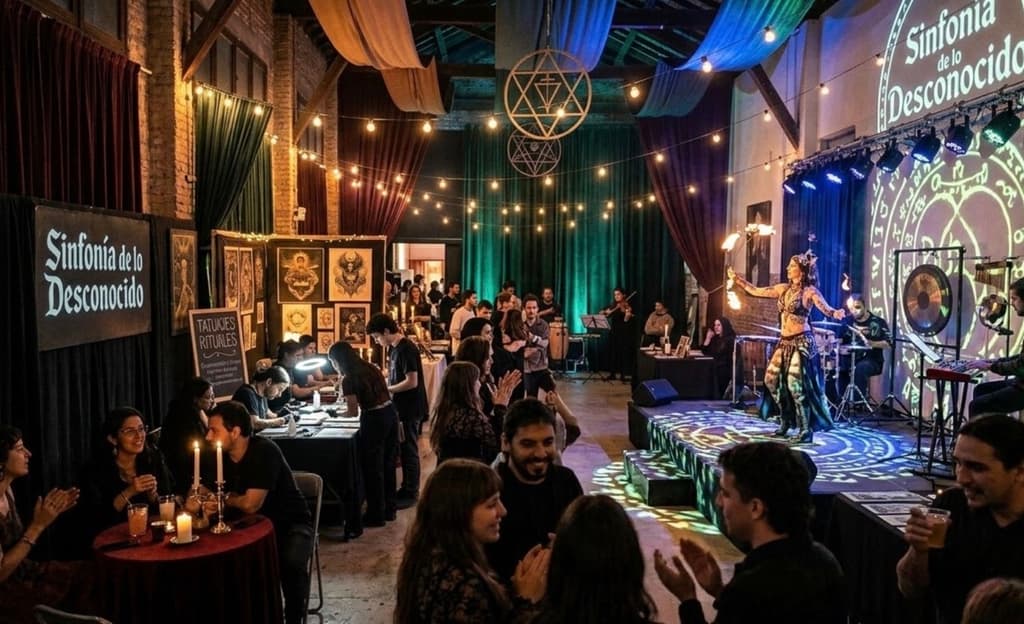 Feria del Arte Oculto 2026 en CDMX: arte, cine y tatuajes ¡GRATIS! | Foto: IA Gemini