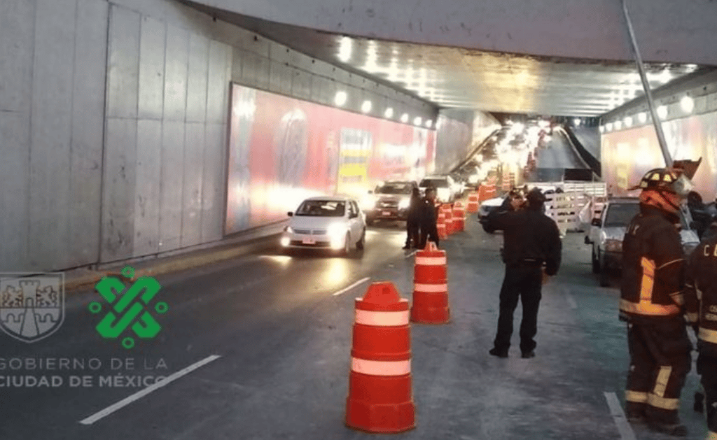 volcadura en Circuito Interior