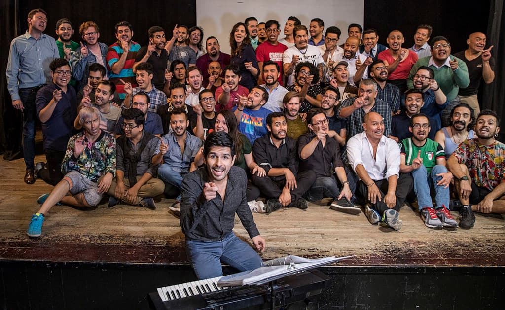 El Coro Gay CDMX inició en 2013 con 12 integrantes, hoy tiene 63.