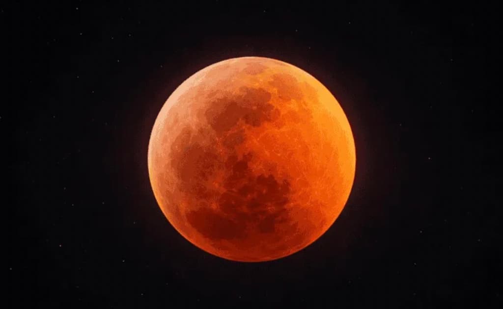 Cómo ver el eclipse de luna total 2026 sin telescopio | Foto: NASA