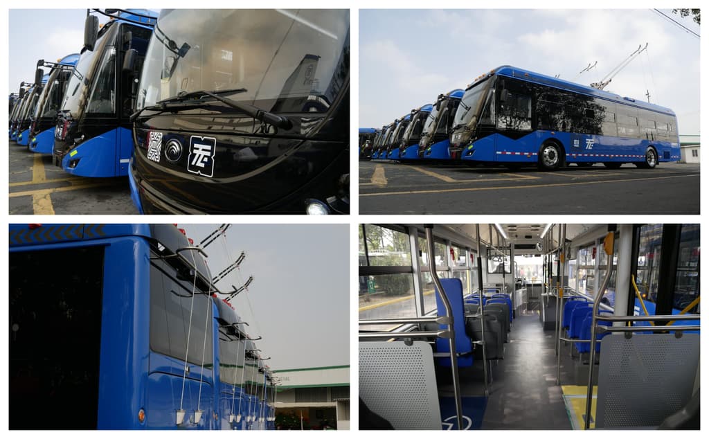 trolebuses del corredor granadas