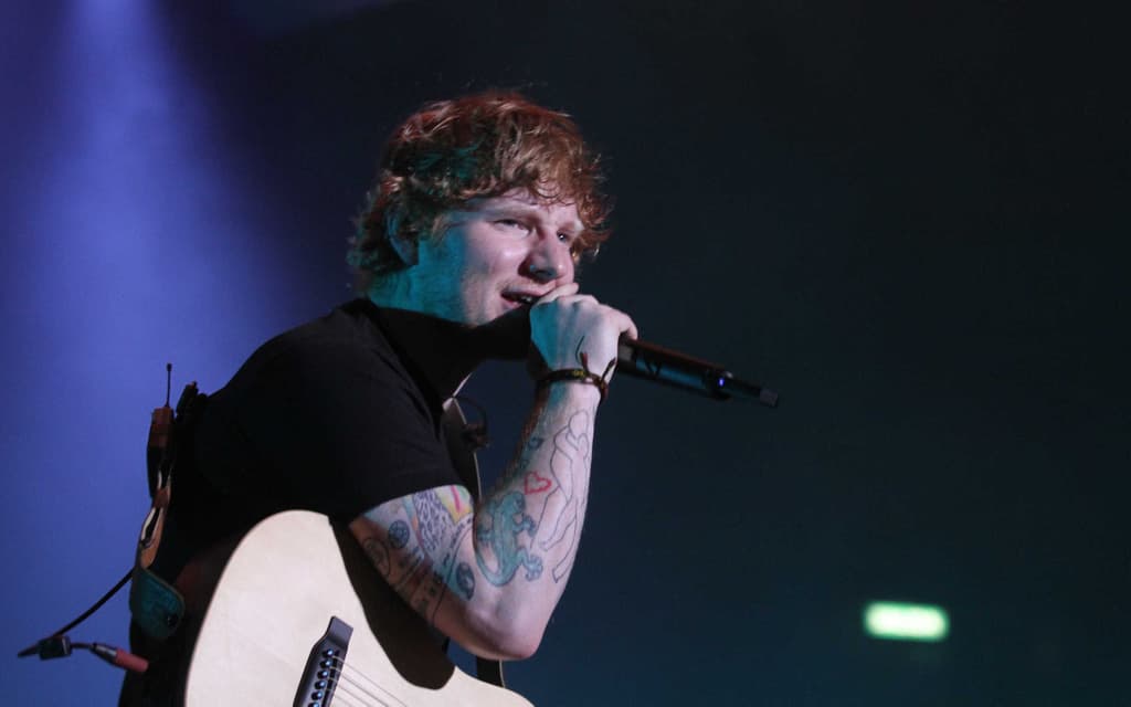 Ed Sheeran en el Palacio de los Deportes