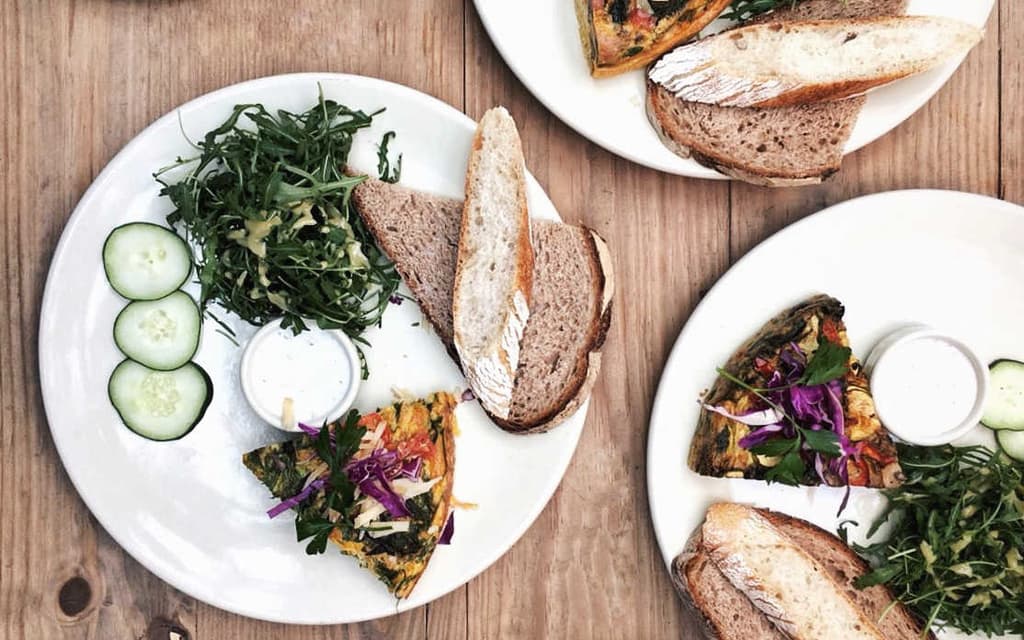 Frittatas de Le Pain Quotidien