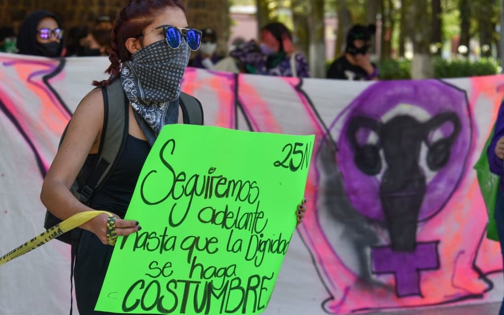 marcha del 8m en CDMX