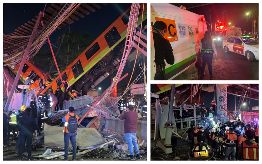 heridos tras accidente en la línea 12