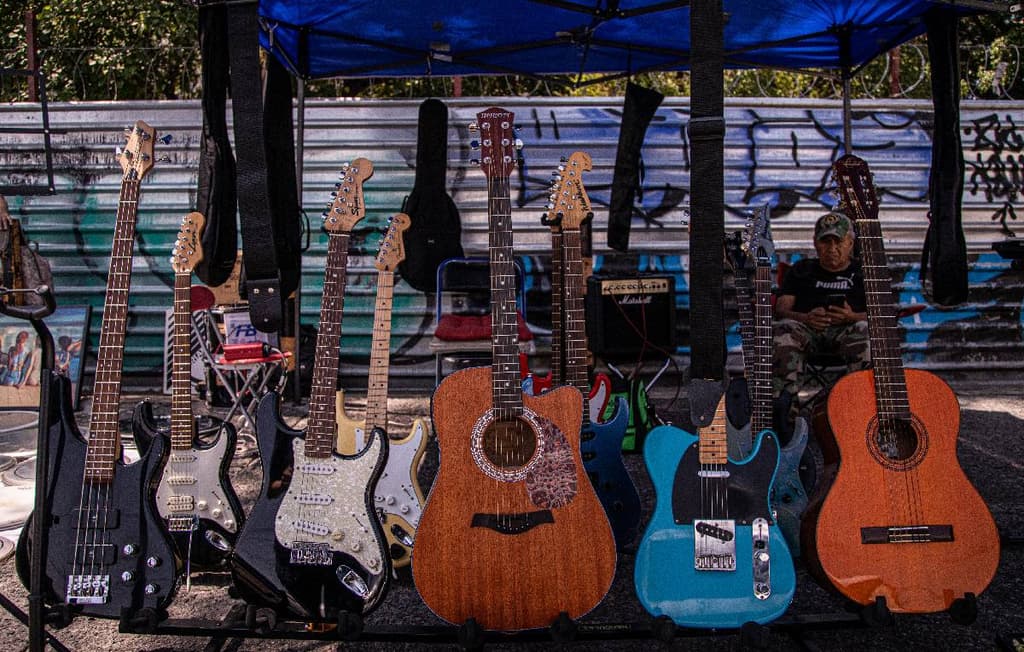 Tianguis del músico en CDMX