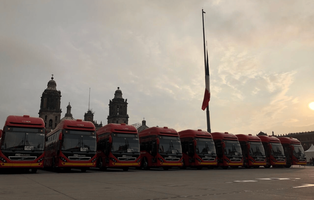 nuevas unidades del Metrobús