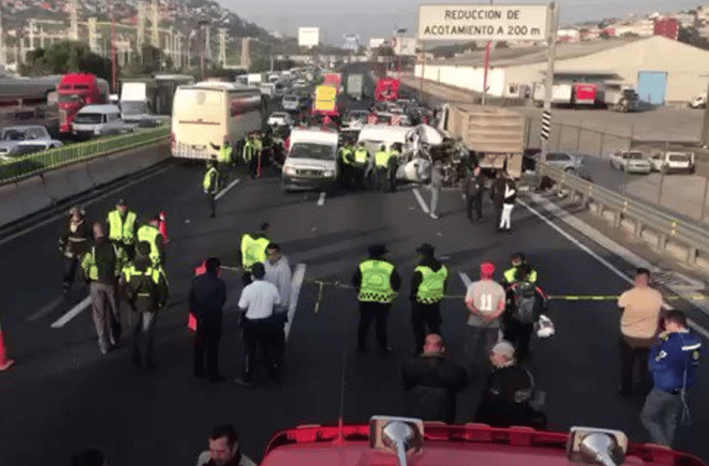 Accidente en la mÉXICO-pACHUCA
