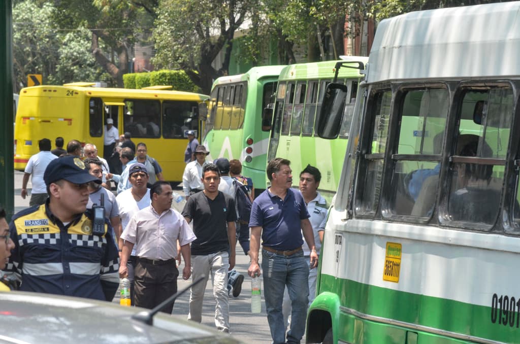 piloto de los carriles exclusivos