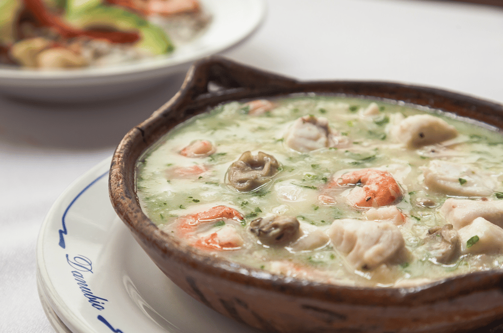 Mariscos servidos en el histórico restaurante Danubio fundado en 1936 en Ciudad de México | Foto: Danubio