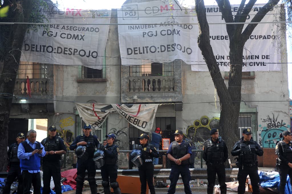 desalojos en la cdmx