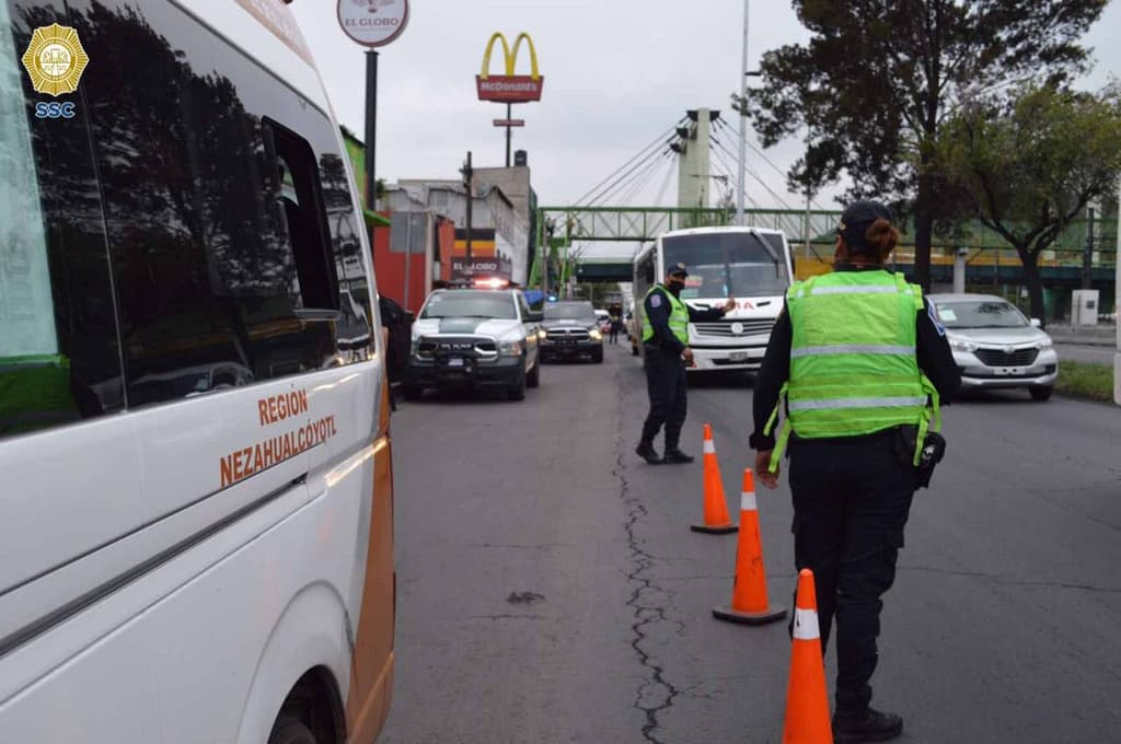 operativo contra el robo a transporte