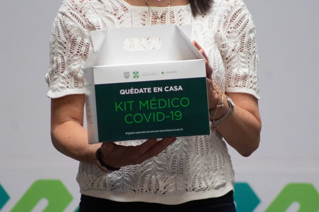 kits a enfermos de COVID-19