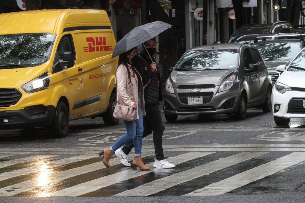 lluvia matutina en cdmx