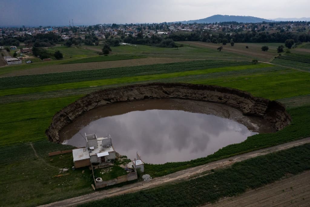 causas del socavón en Puebla