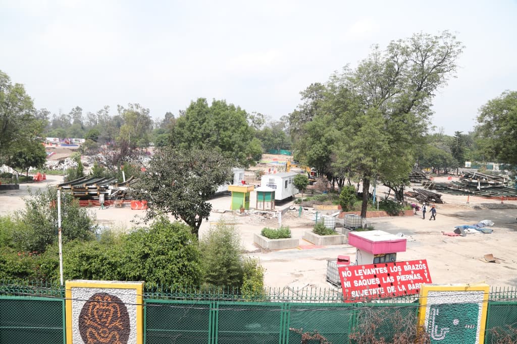 desmontaje de la Montaña Rusa