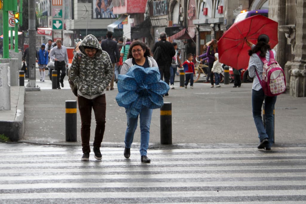 Lluvia en la CDMX