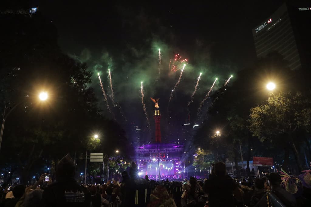 Ángeles Azules en Reforma