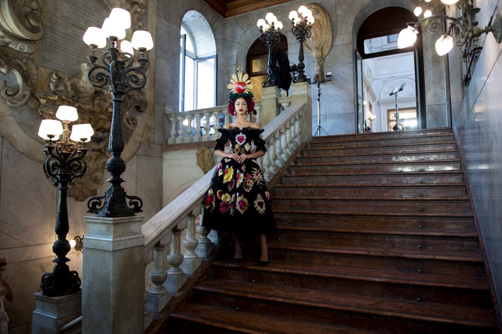 desfile de Dolce & Gabbana en México