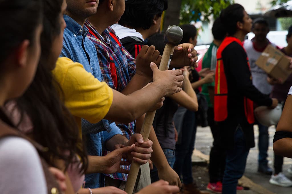 sismo de hace un año