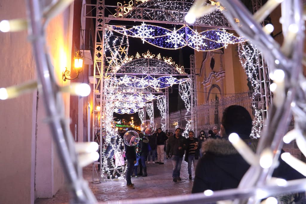 villas iluminadas en México