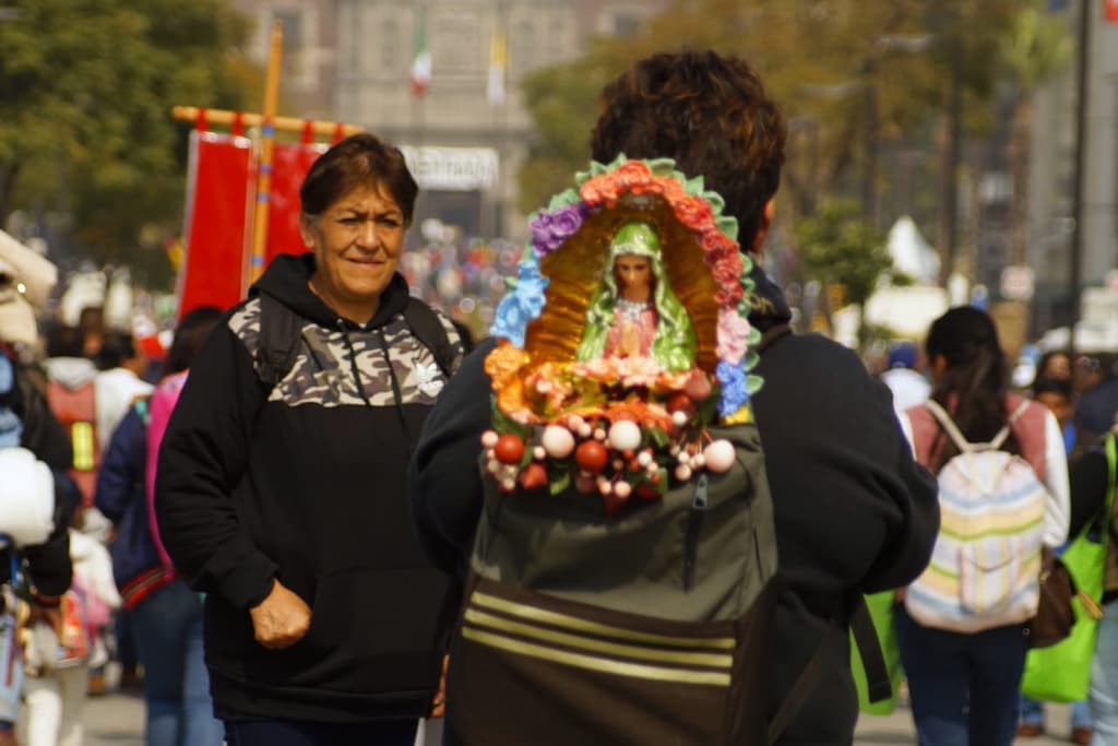 festejos en la Basilica de Guadalupe