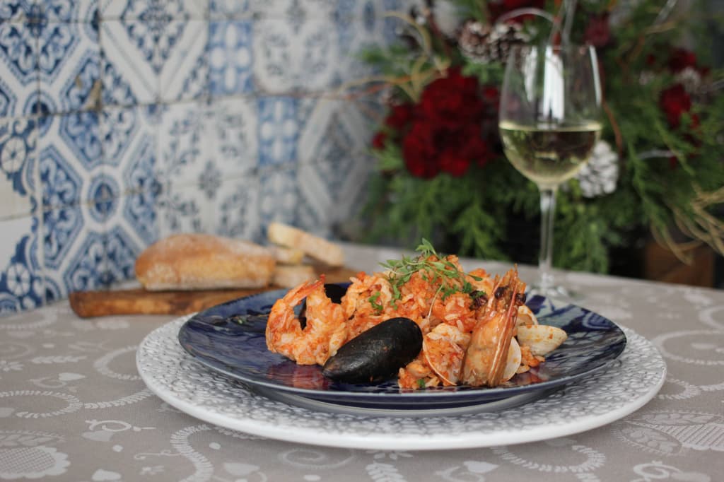 cena de Navidad a domicilio