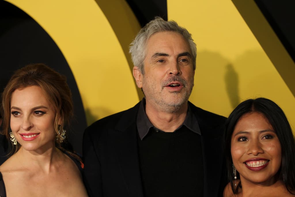 reunión de Cuarón con trabajadoras del hogar