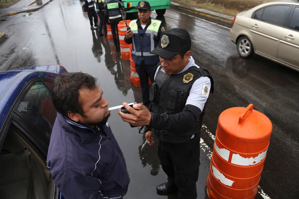 alcoholímetro en CDMX