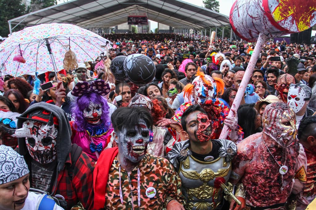 marcha zombie 2019 en cdmx