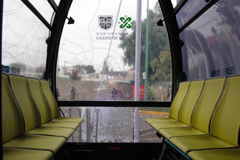 cabinas del cablebús