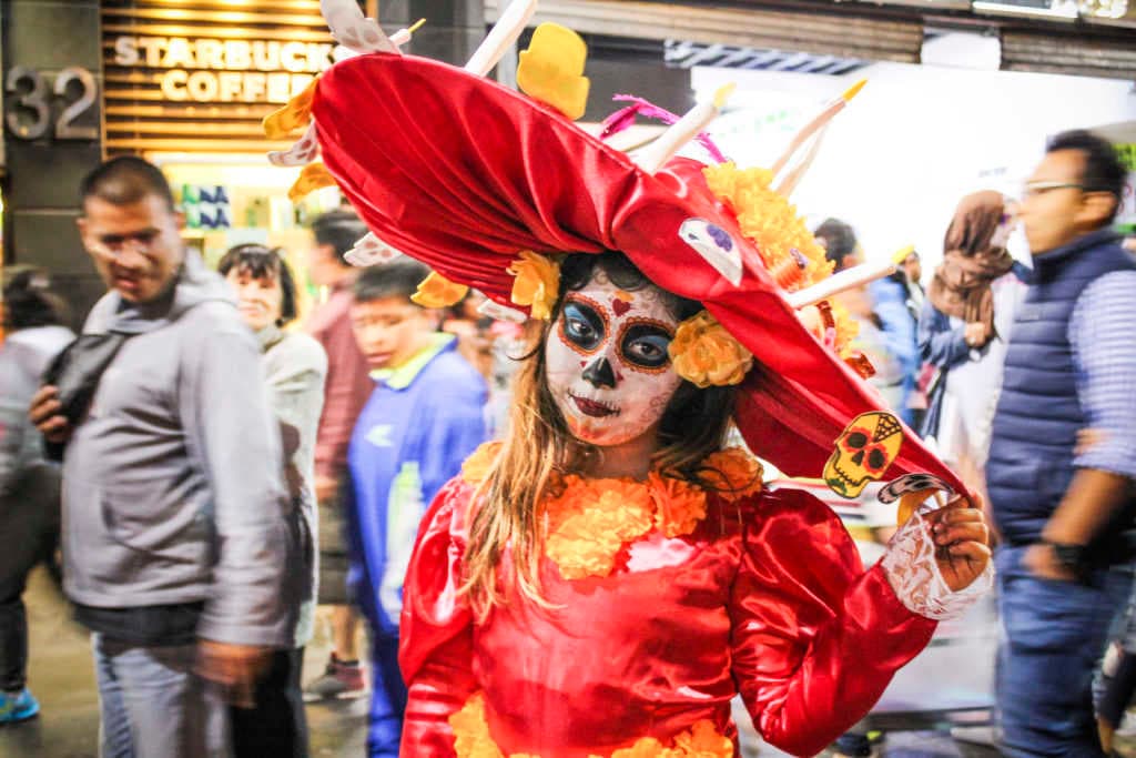 Mega Procesión de Catrinas 2019 en la CDMX