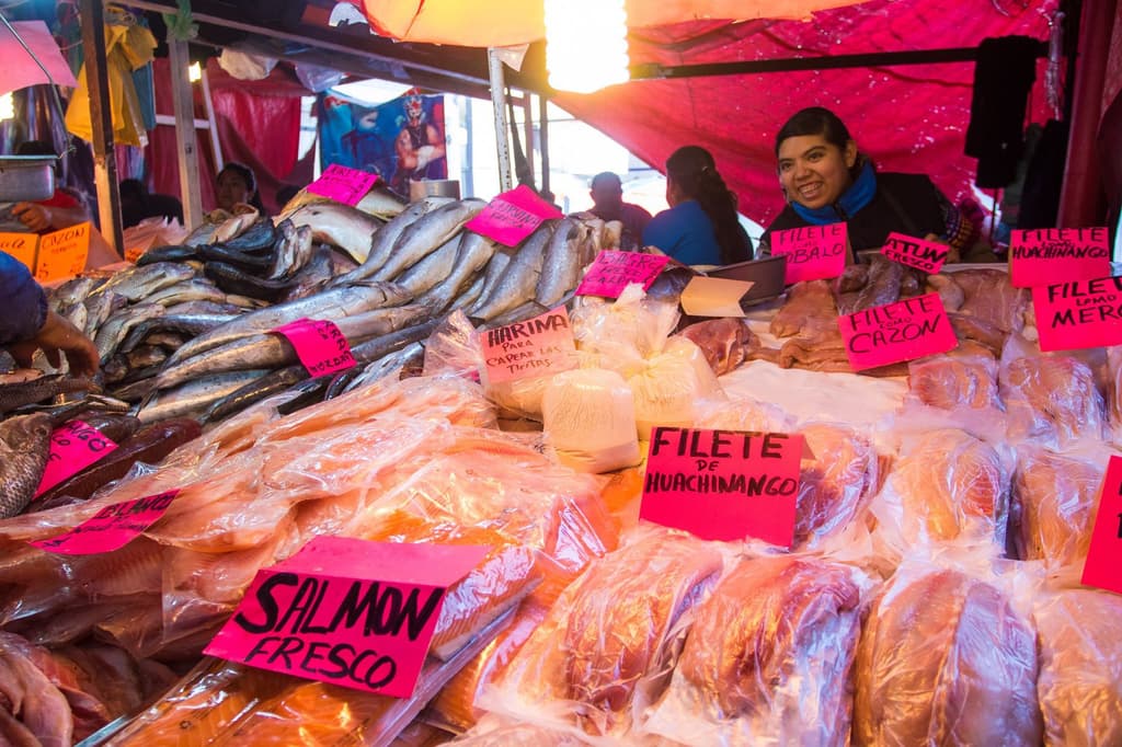 raude al comprar pescado