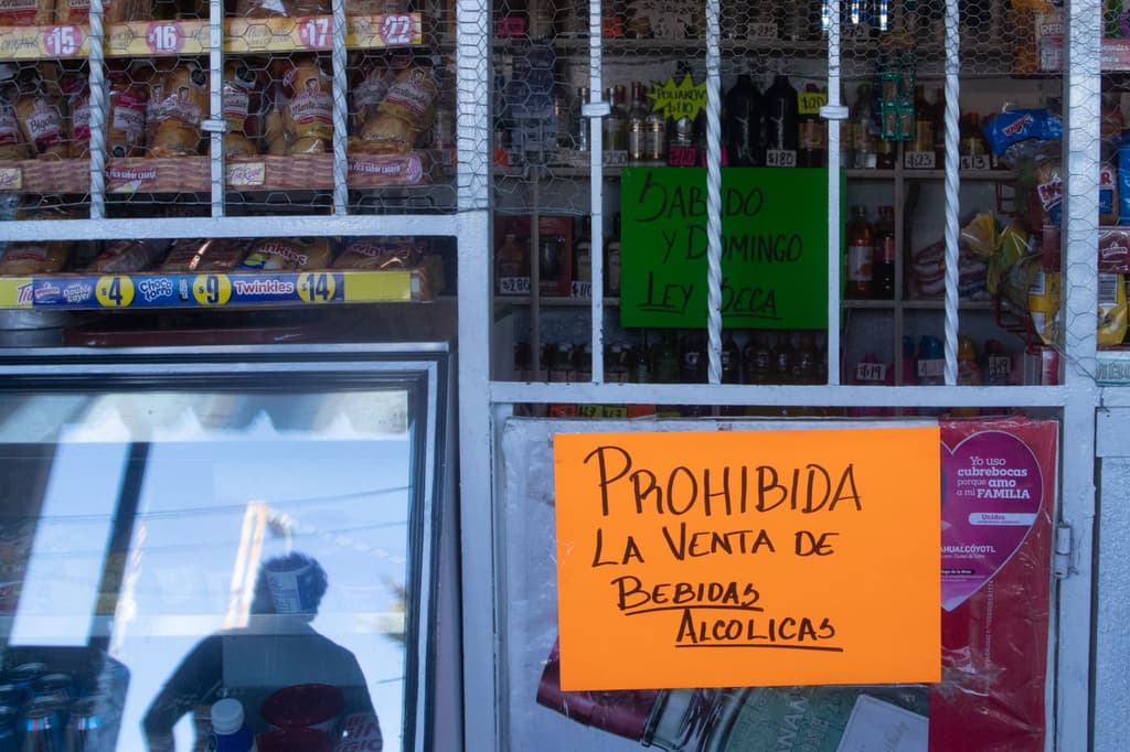 Ley seca del 27 al 29 de noviembre